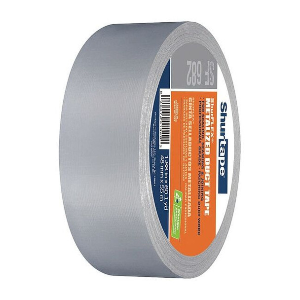 Shurtape DuctTape,Silver,60-1/8ydL,1-7/8inW 146956