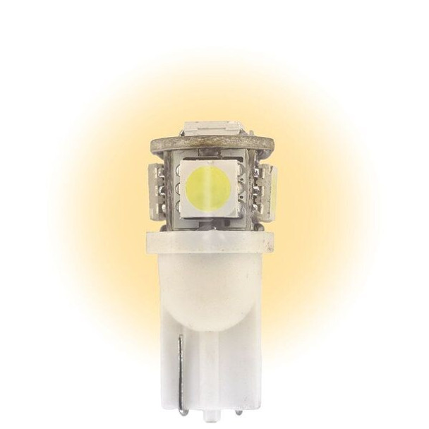 Mini LED Bulb,L12V-WB,0.9W,T3 1/4,12V (Formerly LumaPro)