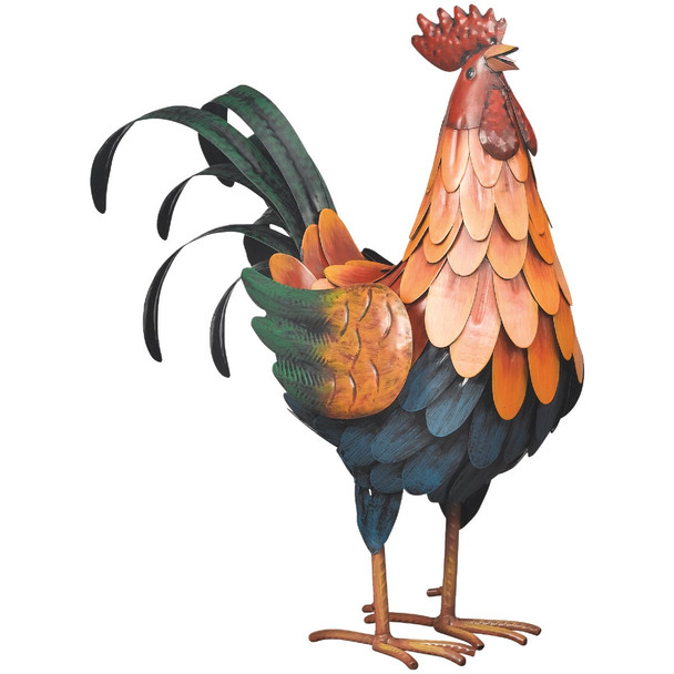 Regal Art & Gift Medium Golden Rooster Decor 10190