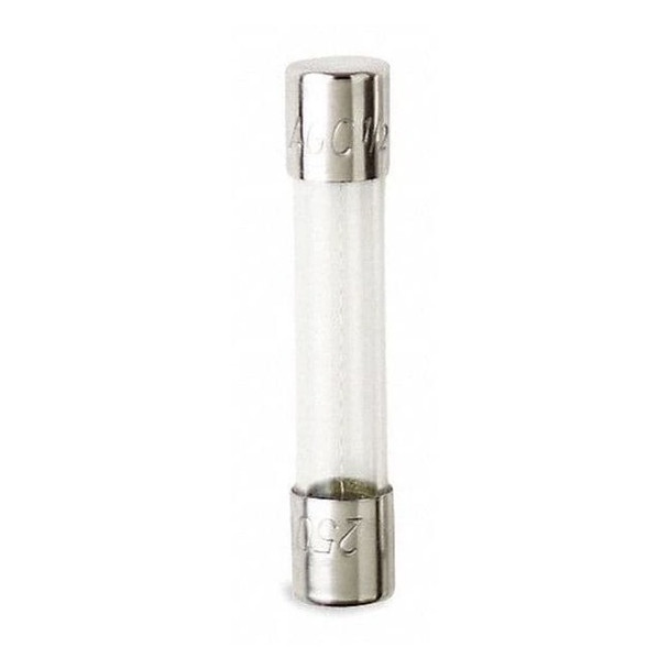 Glass Fuse, 0.40A, 10kA at 125V AC, 35A at 250V AC, 5 PK