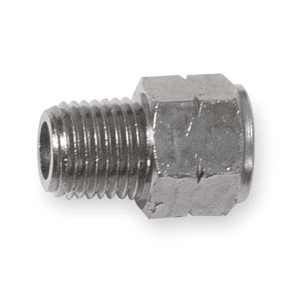 Adapter Nickel Plated Brass Adapter, 1/2 in Female NPT X 1/2 in Male BSPP