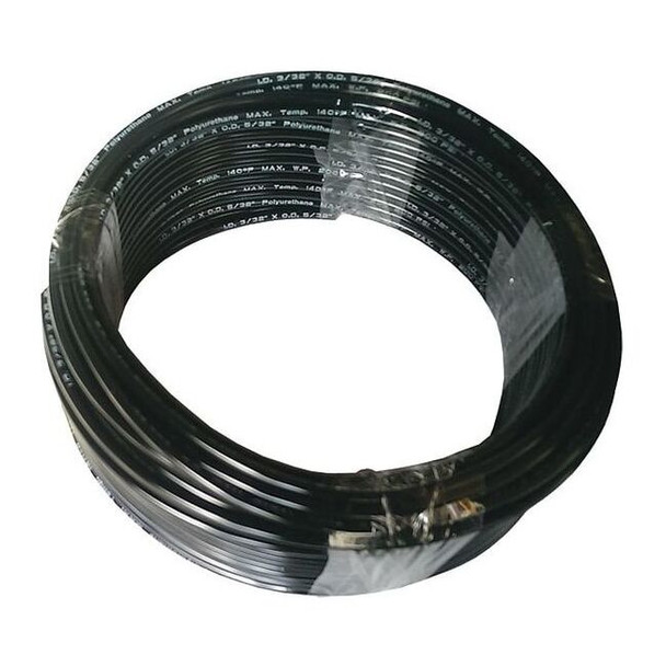 Manufacturer Varies Tubing,3/32In IDx5/32 In OD,100 Ft,Black 1PBL9