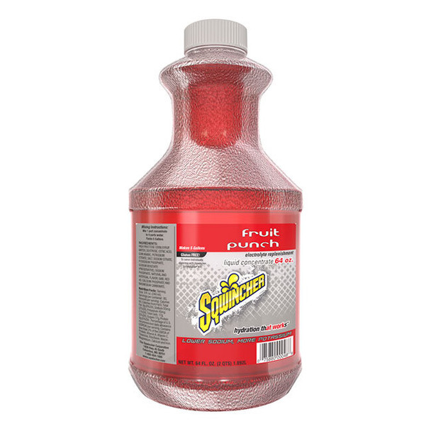 Sqwincher® Regular Liquid Concentrate, 64 oz Bottles, 5 gal Yield
