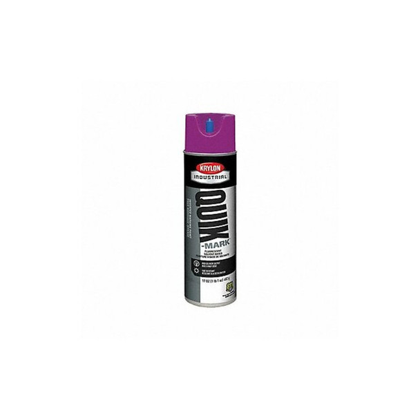 Inverted Marking Paint, 17 oz., Fluorescent Purple, Solvent -Based