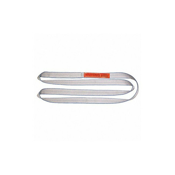 Lift-All Web Sling, Type 5, 2 ft L, 2 in W, Polyester, Silver EN1802TX2
