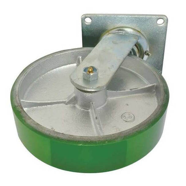 Dayton Swivel Caster, Gray, Steel, 1,000 lb C1209