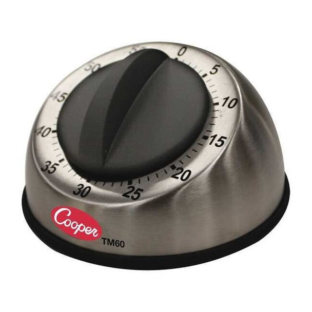 Cooper-Atkins Mechanical Timer, Count Down, 1hr TM60-0-8