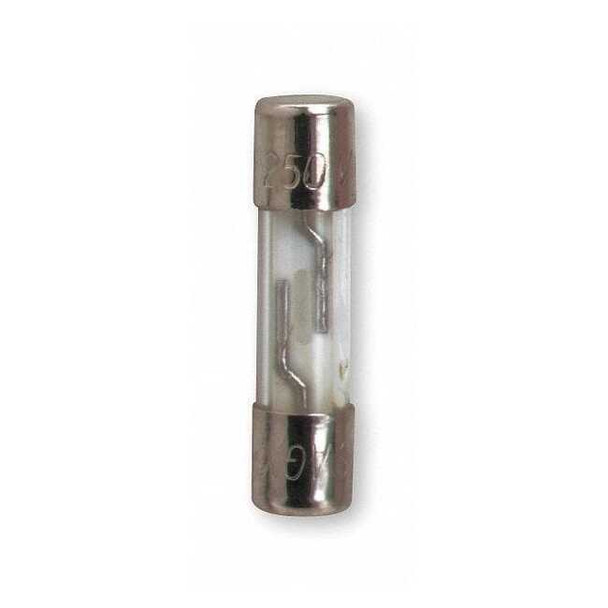 Eaton Bussmann Glass Fuse, 0.25A, 10kA at 125V AC, 35A at 250V AC, 5 PK AGX-1/4