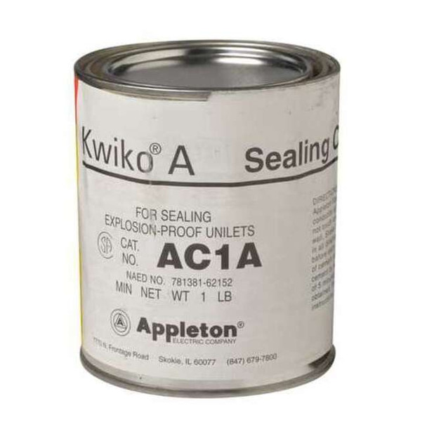Appleton Electric Sealing Cement/Fiber Kit Carton, Brown/Gray AC1F01-A
