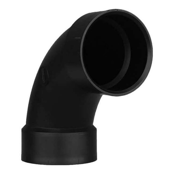 Manufacturer Varies 90 Deg Long Sweep Elbow,3 In Hub 1WHX9