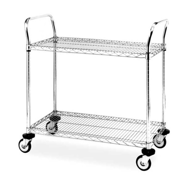 Metro Wire Cart,24 In. W,36 In. L 4W650