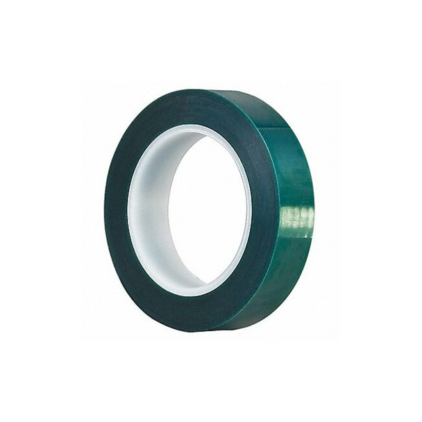 3m Film Tape, 1/4 in W x 72 yd L, 3.2 mil Thick, Green, Silicone Adhesive 8992