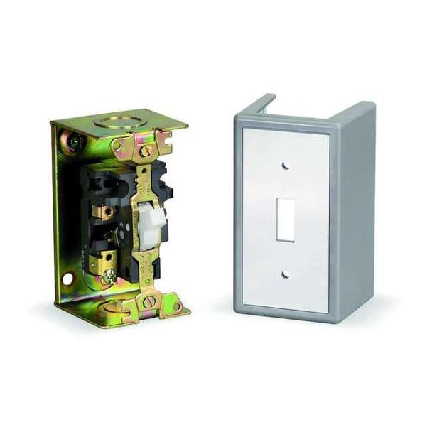 Square D Manual Motor Starter, NEMA 1, 1 P, 1 Phase, Toggle, 16 A 2510FG5