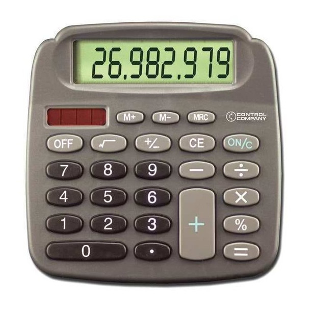 Control Co Calculator,Pocket,4-1/2 In. 6031