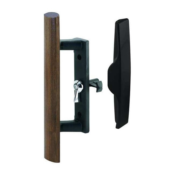 Primeline Tools Patio Door Handle Set,Dull C 1095