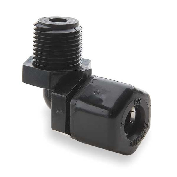Parker 1/2" Compression x 5/8" MNPT Male 90 Degree Elbow P10ME8