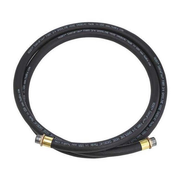 Husky FuelHose,3/4inID,12ftL,1-1/8inOD,Nitrile FT012S12B