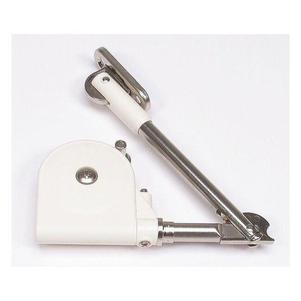 Sugatsune Lid Support,Plastic; Steel; Zinc Alloy SDS-C301N/WHT
