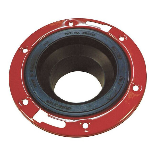 Mueller Industries Adjustable Closet Flange, 4x3", Spigot 1WHR6