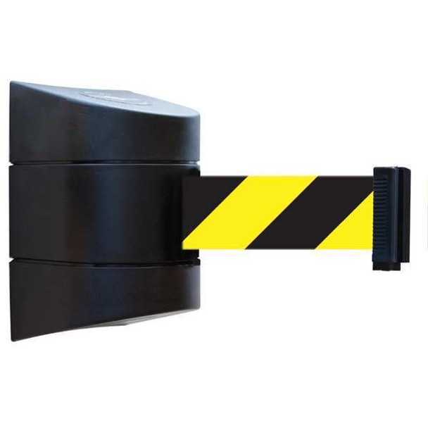 Tensabarrier Belt Barrier, Black,Belt Yellow/Black 897-15-S-33-NO-D4X-C