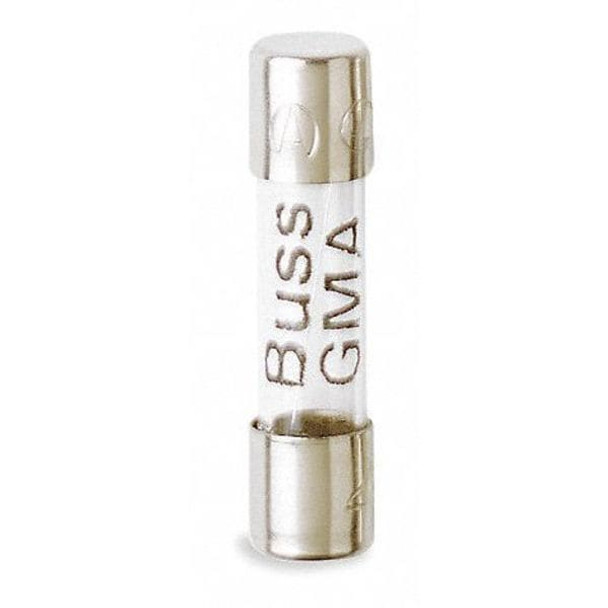 Eaton Bussmann Fuse,1-1/2A,Glass,GMA Series,PK5 GMA-1.5-R