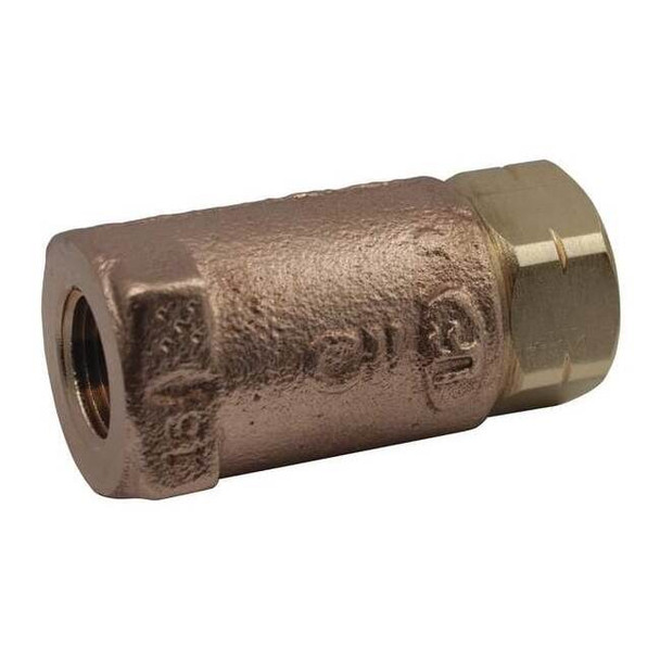 Apollo Valves 3/8" FNPT Lead Free Bronze Ball Cone Check Valve 61LF50201