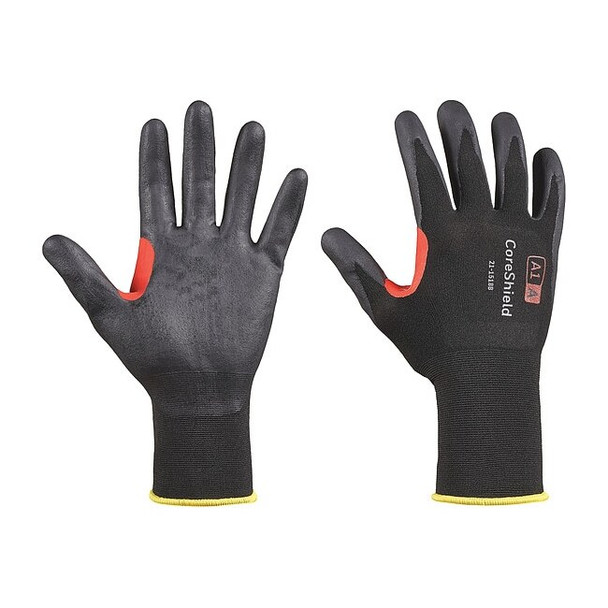 Cut-Resistant Gloves, Cut Level A1 ,Dipped ,Foam Nitrile ,Smooth ,XS 1 PR