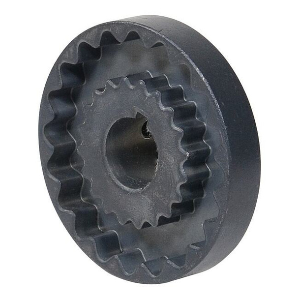 Tb Woods Sure-Flex Sleeve Coupling Flange, 3J, Bore 1/2" 3J12