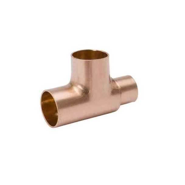 Streamline 1-1/2" x 1-1/2" x 1" NOM C Copper Reducing Tee W 04086