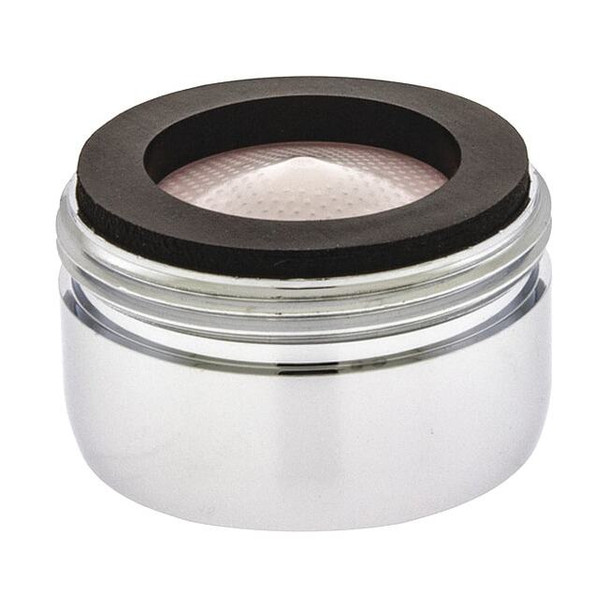 Neoperl 1.2 gpm Outlet, 15/16 in - 27 Thread Size, Chrome, Brass 1450005