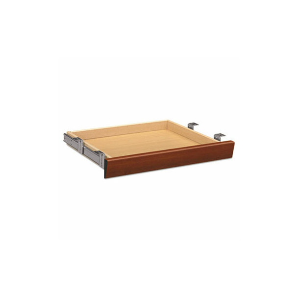 HON® Laminate Angled Center Drawer, 22w X 15.38d X 2.5h, Cognac H1522.COGN
