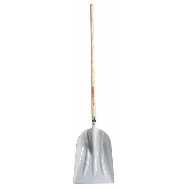 True Temper Grain Scoop,48 In. Handle,Poly 1680100GR