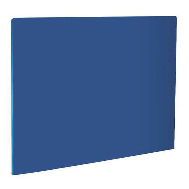 Crestware Cutting Board,20 in. L,Blue,Polyethylene PCB1520B