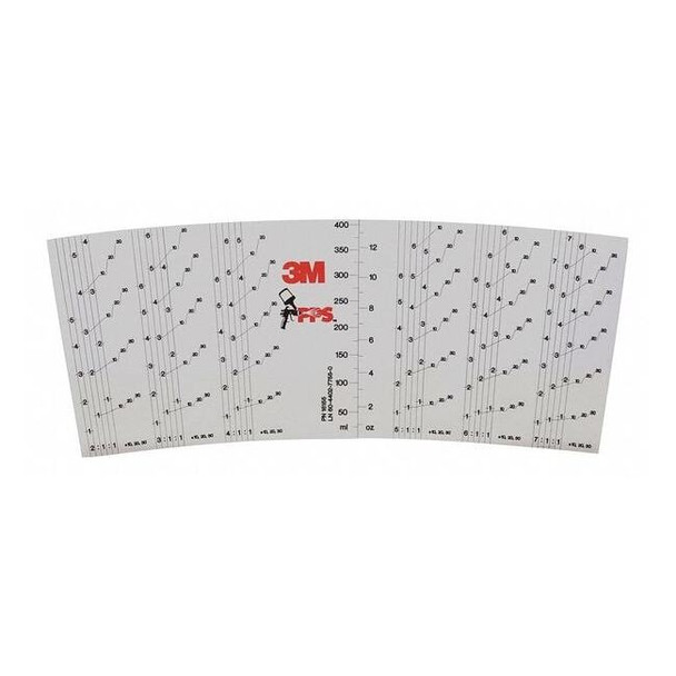 3m Pps Mix Ratio Insert,Mini,Plastic,PK10 16155