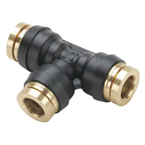 Parker Tee,Nylon,Tube5/8",5/8",Push-Fit5/8" 364PTC-10