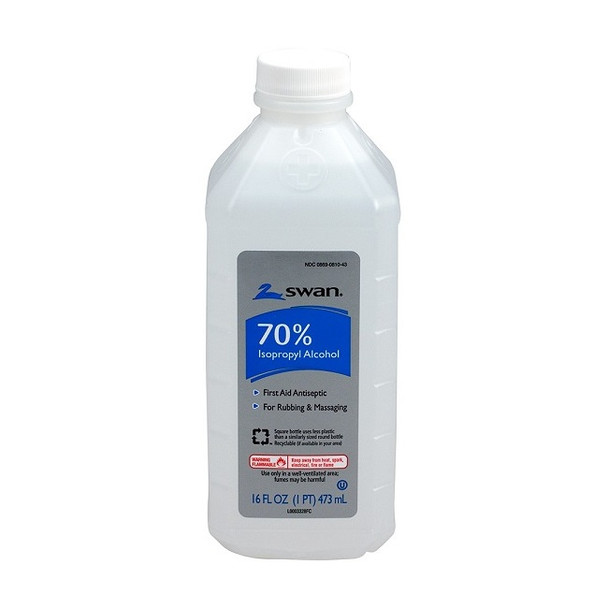 Isopropyl Alcohol, 70%, 16 oz, 1/Each