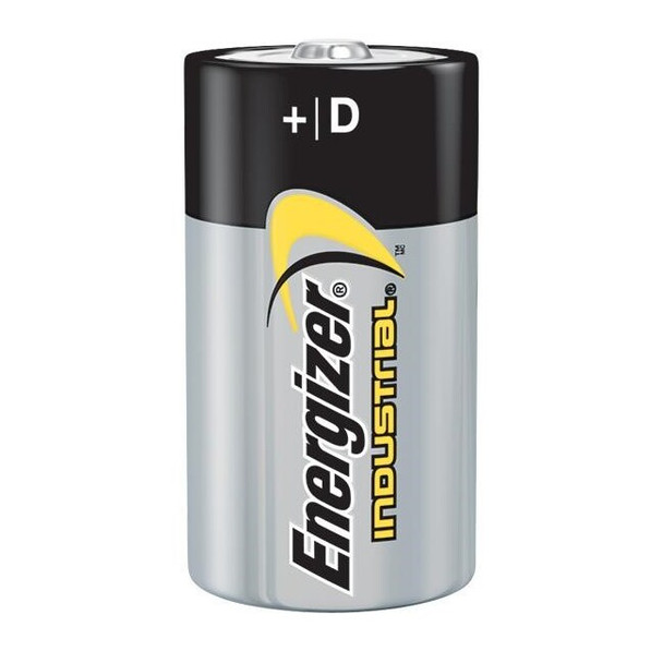 Energizer® Industrial® D Alkaline Batteries, 12/Pkg