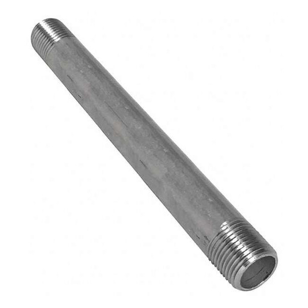 Manufacturer Varies 1/2" MNPT x 18" TBE 316 Stainless Steel Pipe Sch 40 T6BND19