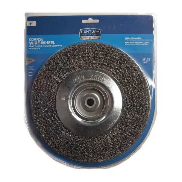 Century Drill & Tool Bench Grinder Wire Wheel - Wide Face 76868