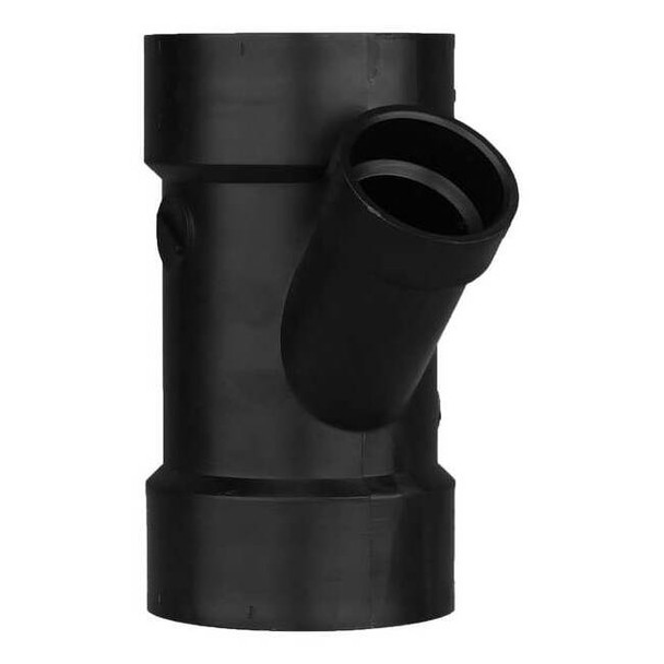 Manufacturer Varies ABS, Wye, 3 in , 3 in Hub, 1 1/2 in 1WHW1