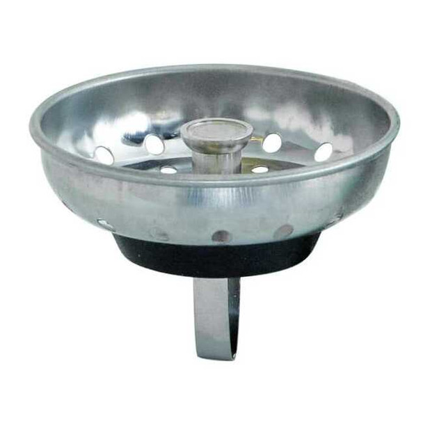 Manufacturer Varies Strainer, Silver, Round, 3-1/2 in Dia EZ-30054