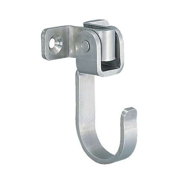 Sugatsune Swing Hook, Silver, SS, 1 13/32 in D UC-055
