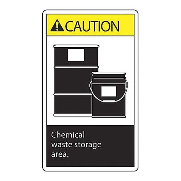 Accuform DOT Handling Label, 5" Height, 3-1/2" Width LCHL607VSP