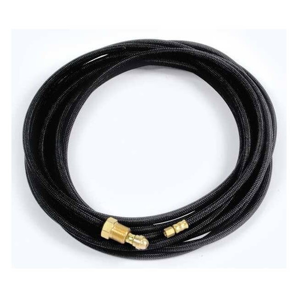 Miller Electric Gas Hose,Gas,Braided Rubber,25 Ft Long CS310-25G