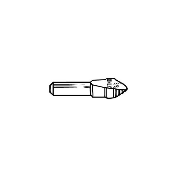 #12 High Speed Steel Fractional Self-Starting Drill Bit, 3/8" 10312