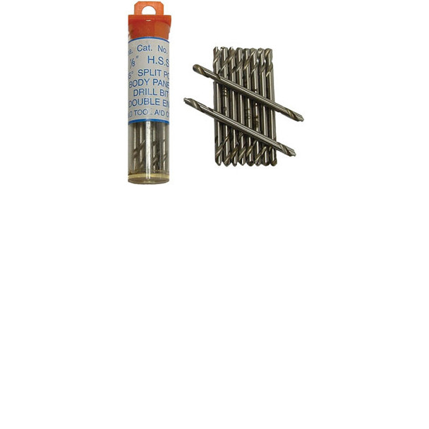 1/8" Stubby Body Panel Drill Bits - Double End 15210