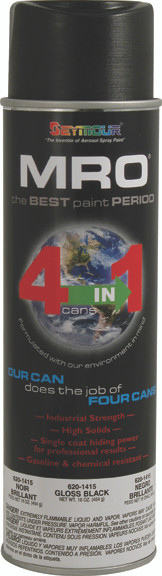 MRO Gloss Black Industrial Enamel 620-1415