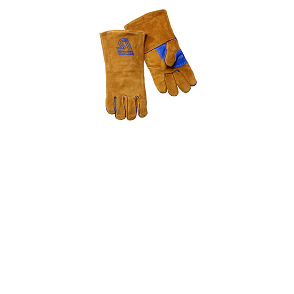 Welding Gloves, B-Series, Side Split Cowhide, Foam Lined, Lg 2119B
