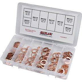 Heavy Duty Copper Washer Assortment Kit BRC7