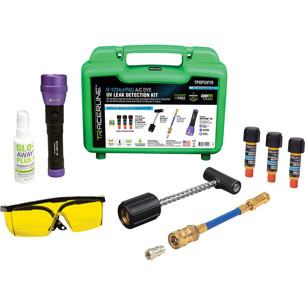 R1234yf/PAG A/C Dye UV Leak Detection Kit TPOPUV19